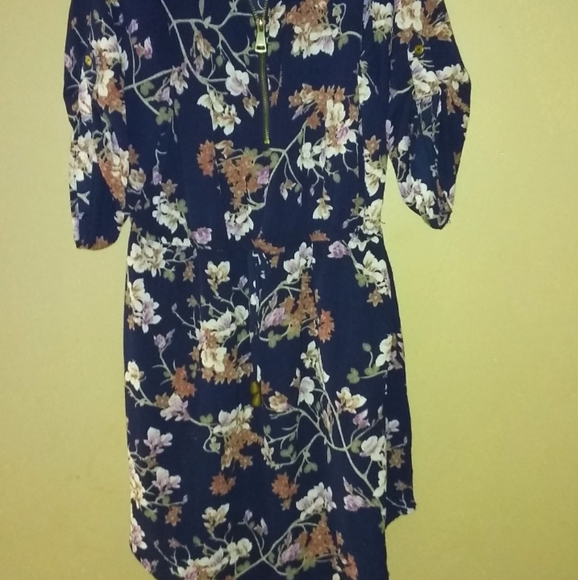 Blue floral dress - Picture 4 of 4